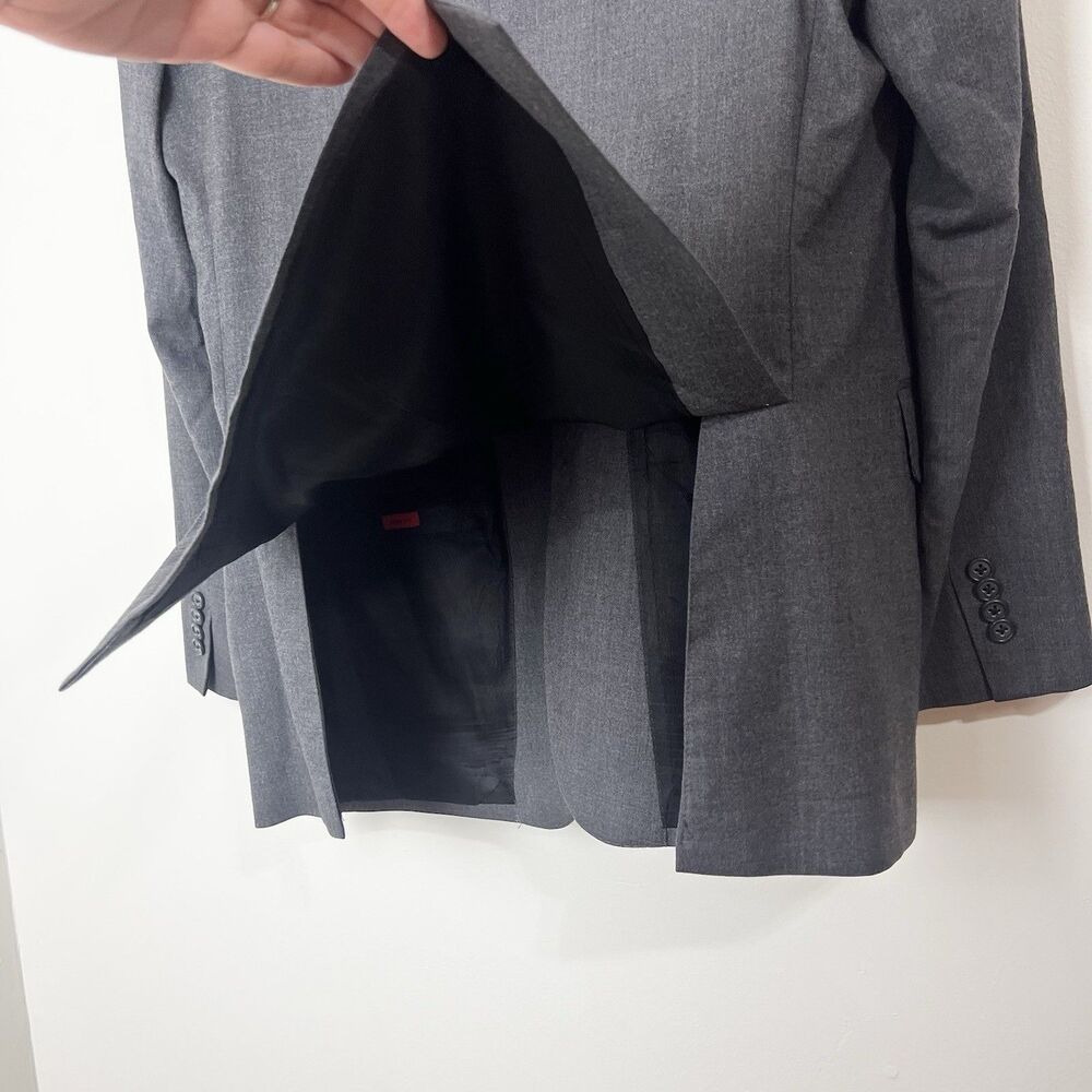 John Varvatos Blazer Dark Gray SOHO Fit Wool Men’s 44R - Picture 5 of 13